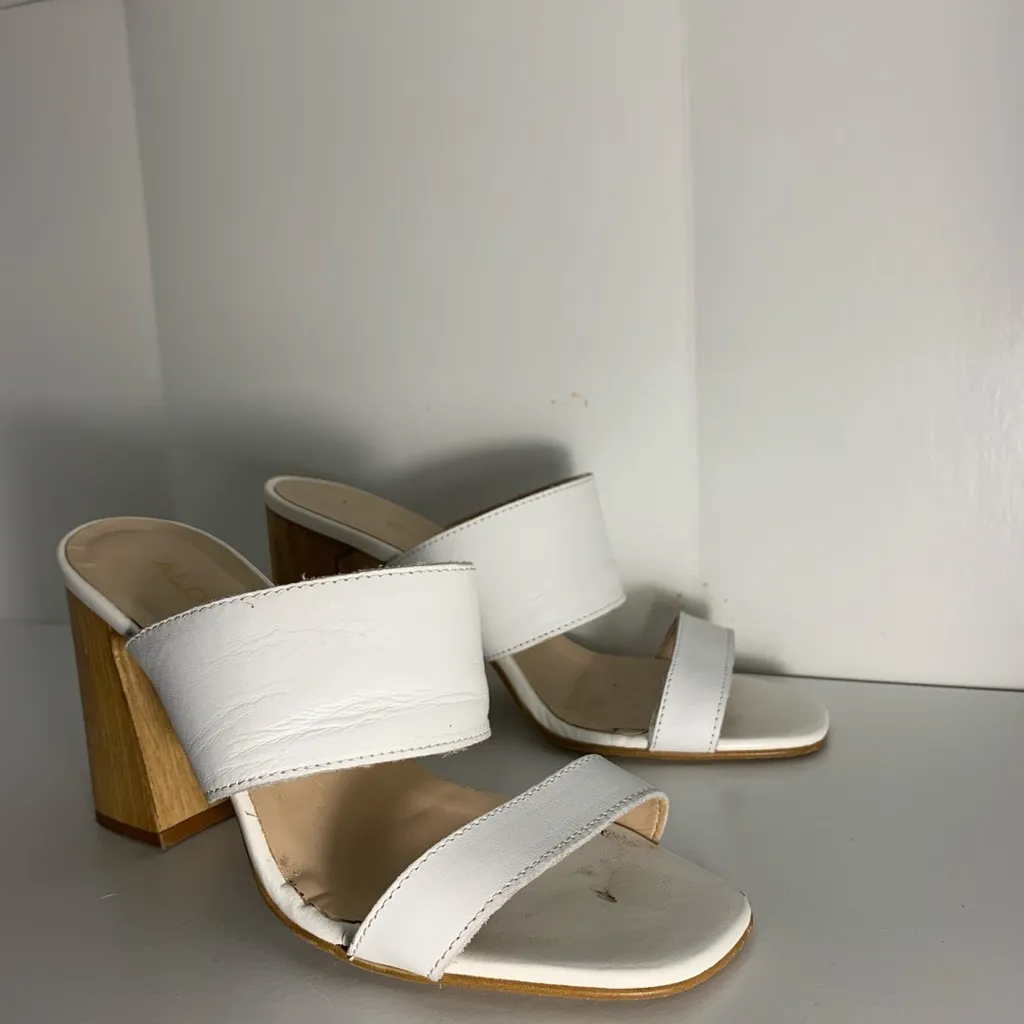 Aldo Heeled Sandal Mules photo 1