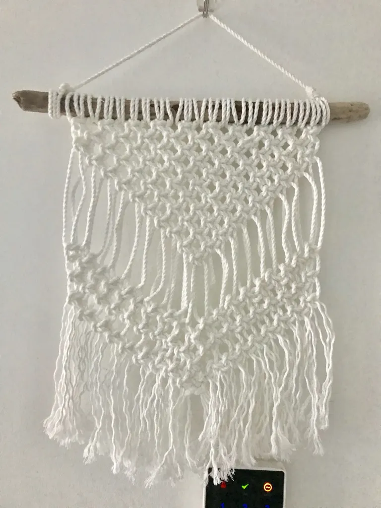 Small Macrame Wall Hanging photo 1