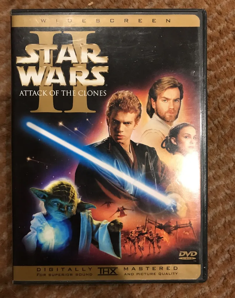Star Wars Episode II Attack of the Clones DVD - Like New photo 1