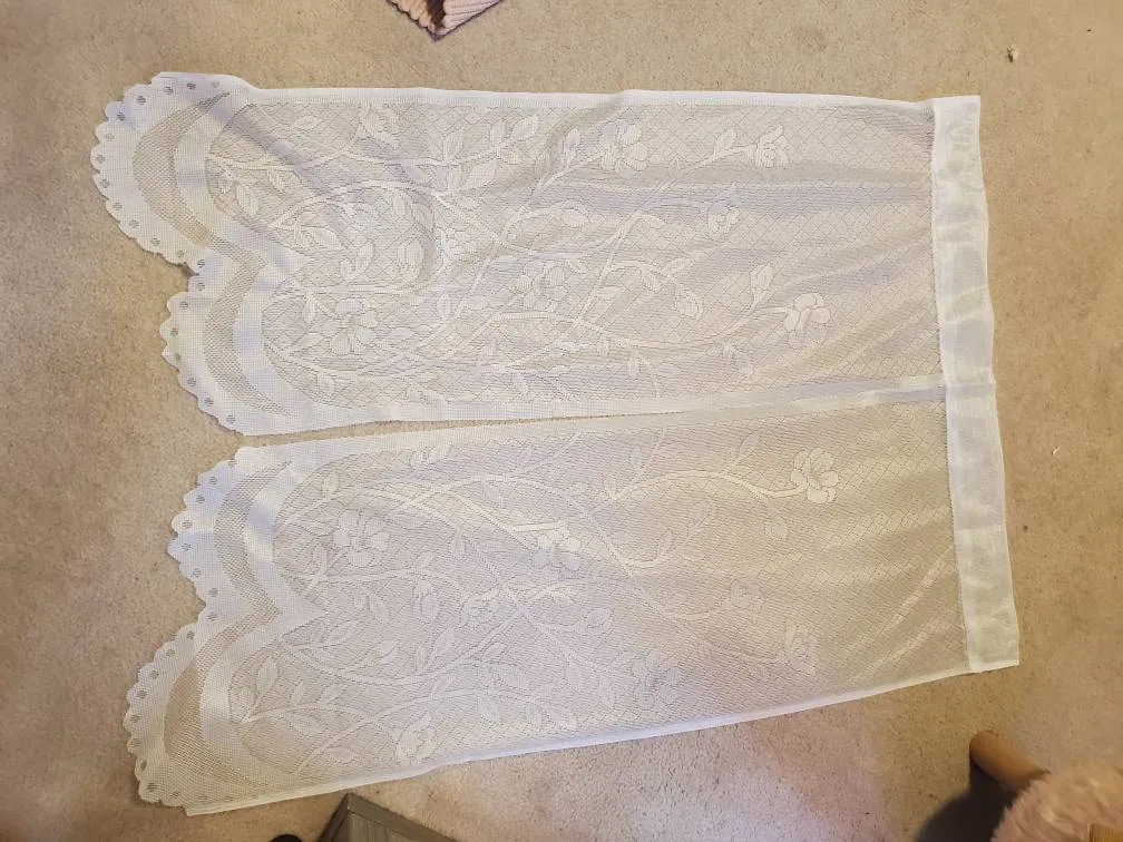 Lace Door/Shelf Curtains photo 1