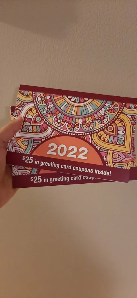 Mini Calendars With $25 Worth Coupons Inside. photo 1