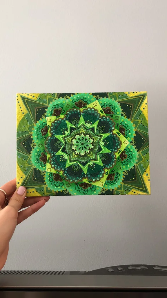 Mini Mandala Painting photo 1