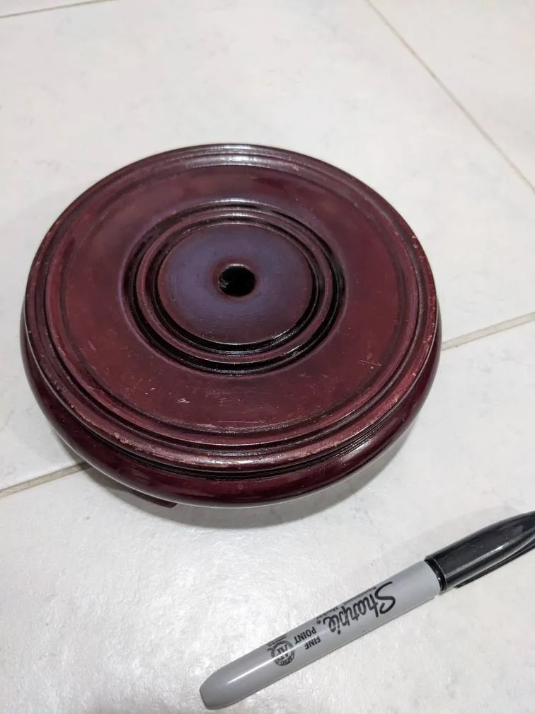 Rosewood Plant/Display Stand photo 1