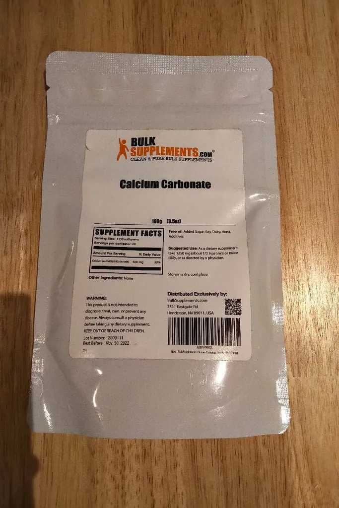 Calcium Carbonate Supplement photo 1