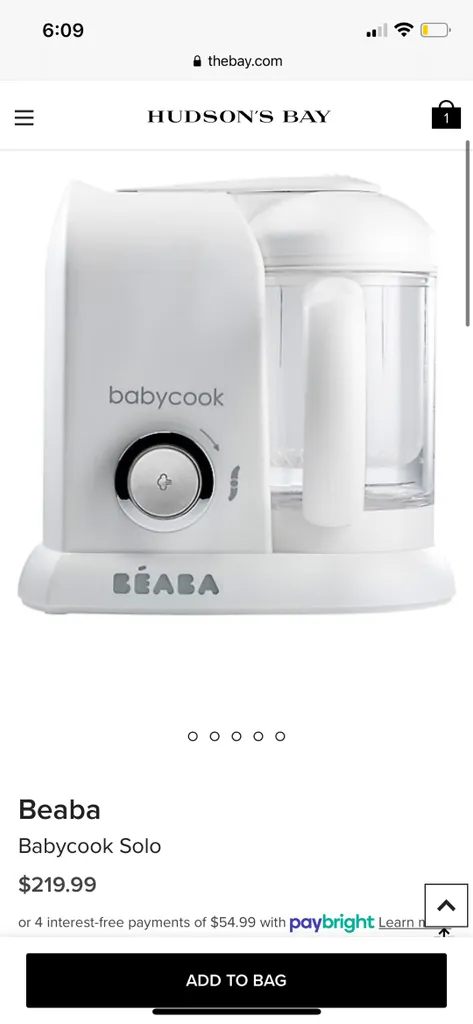 Beaba Baby cook Solo photo 1