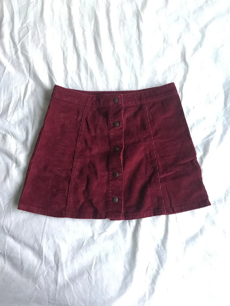 Corduroy Skirt Size 26 photo 1