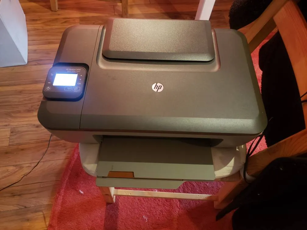 HP Deskjet 3510 Printer photo 1