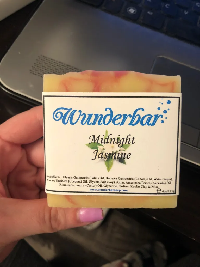 Handmade Vegan Jasmine Soap photo 1