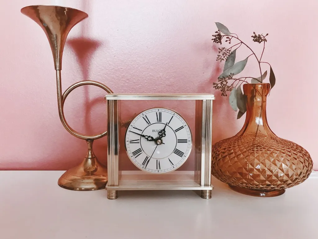 Bulova Cheryl Table Clock photo 1