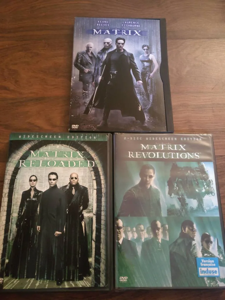 Matrix Trilogy On DVD photo 1