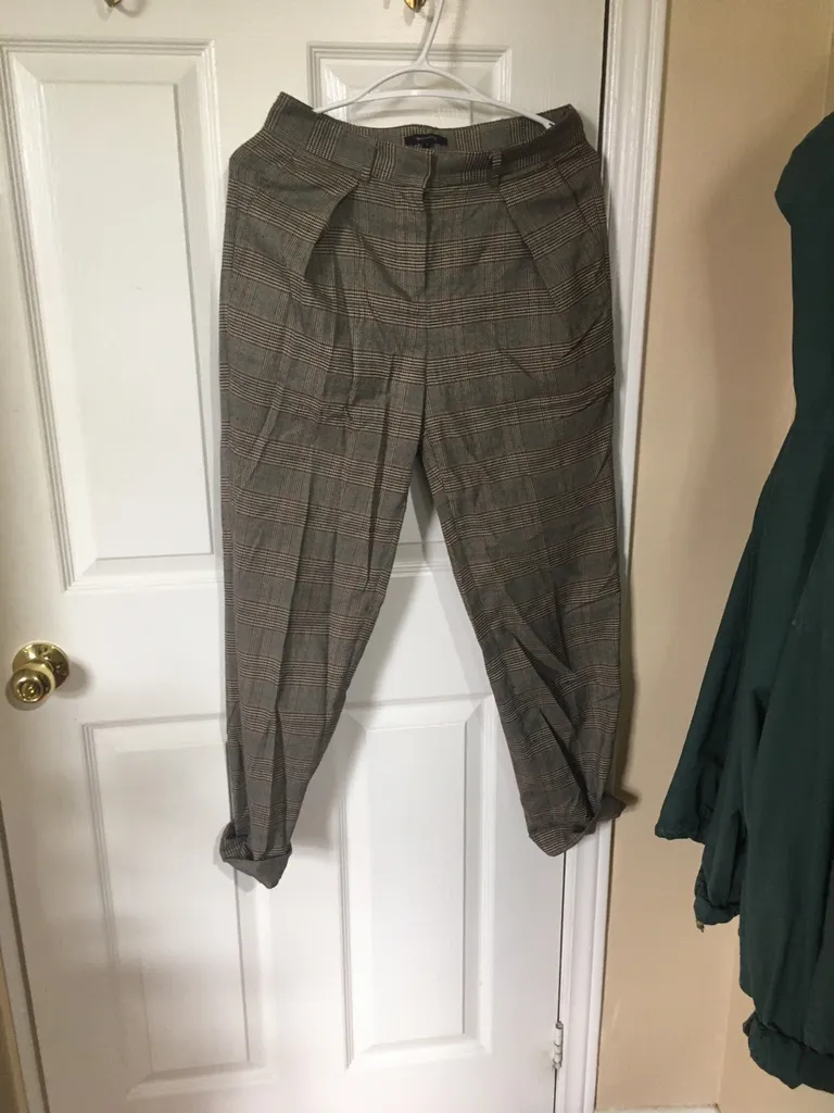 Plaid Dress Pants photo 1