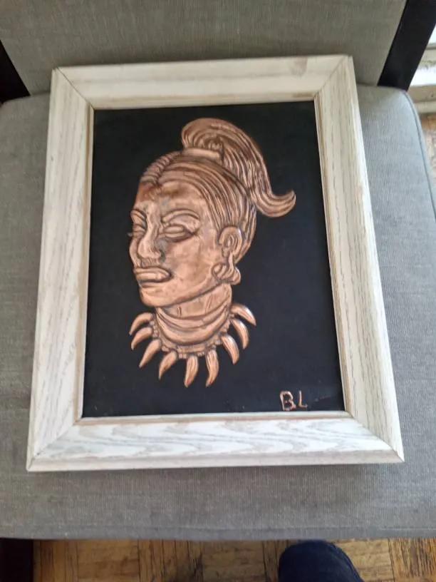 Cop Her Framed Art.... Errrr Copper :) photo 1