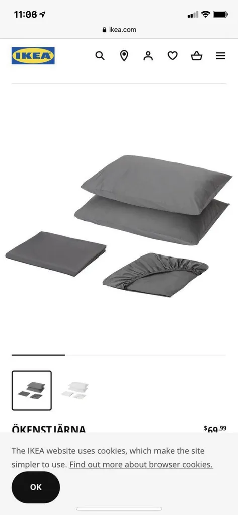 IKEA Full/Double Sheet Set photo 1