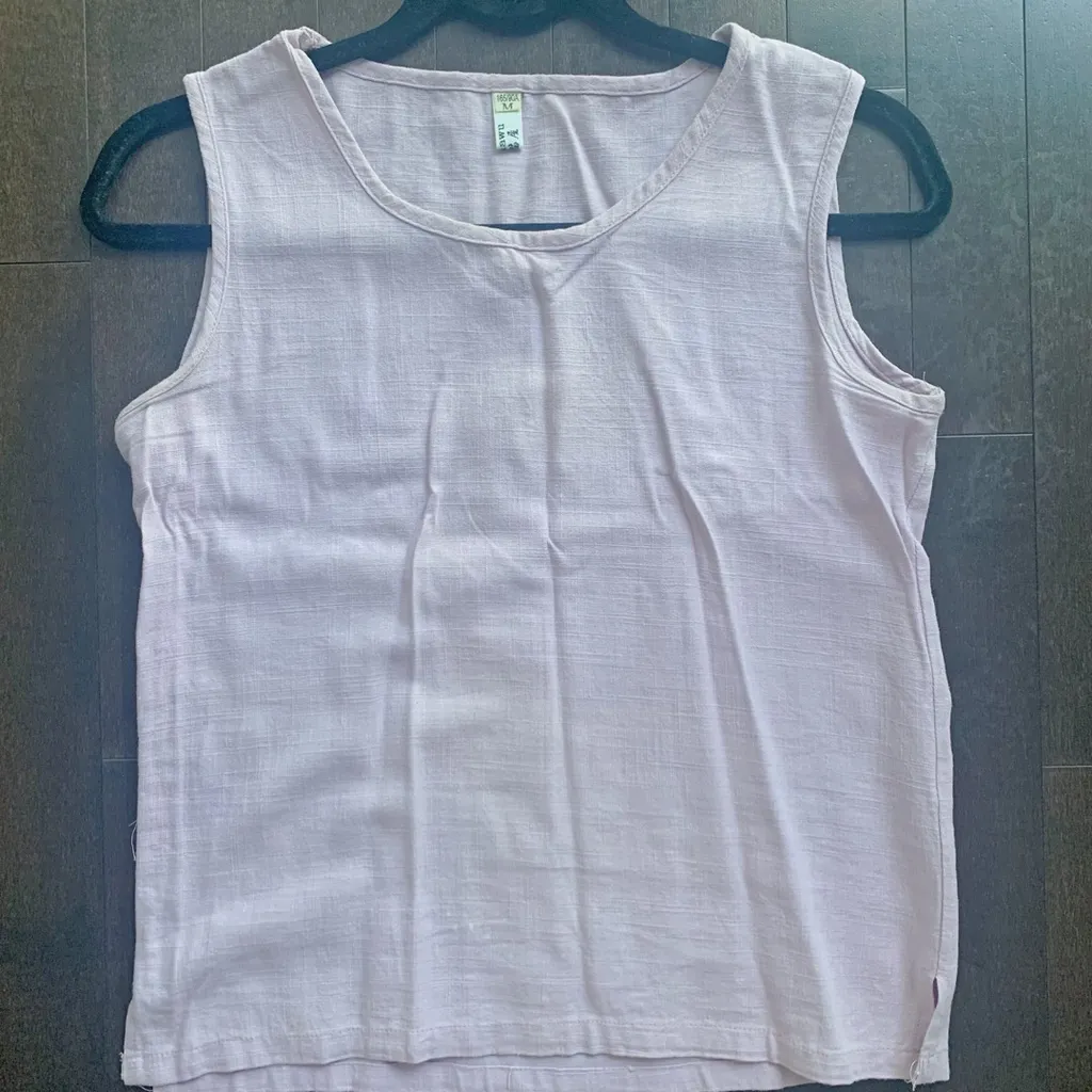 Linen Tank Top photo 1