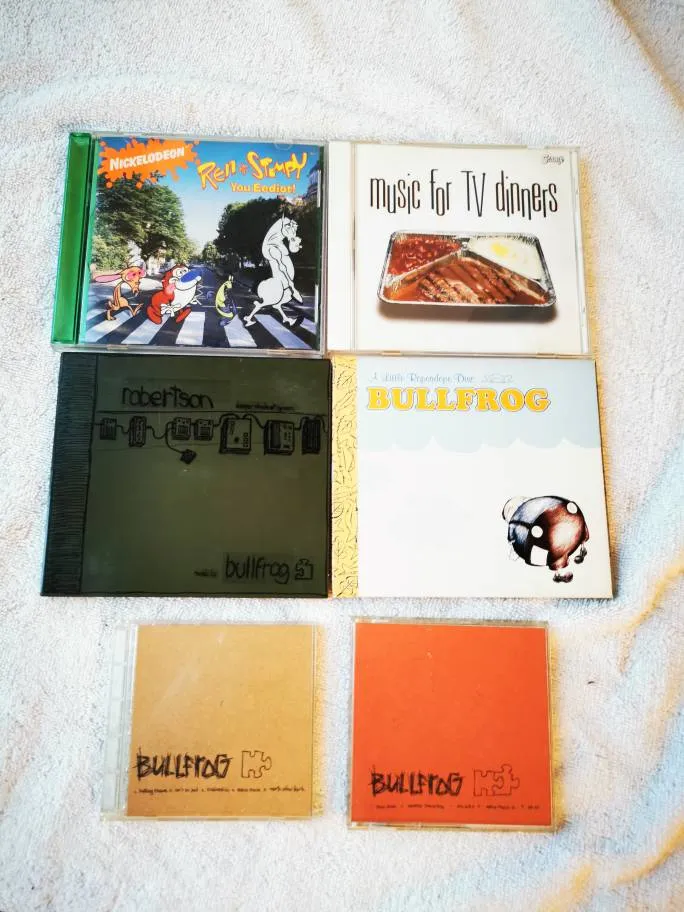 Bullfrog Cd's,  Mini Cd's And Other Weird Cd's. photo 1