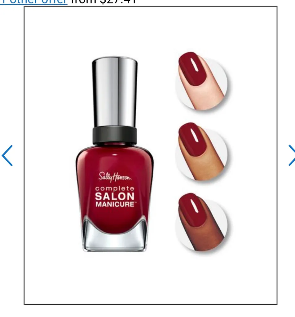 Red Nail Polish photo 1