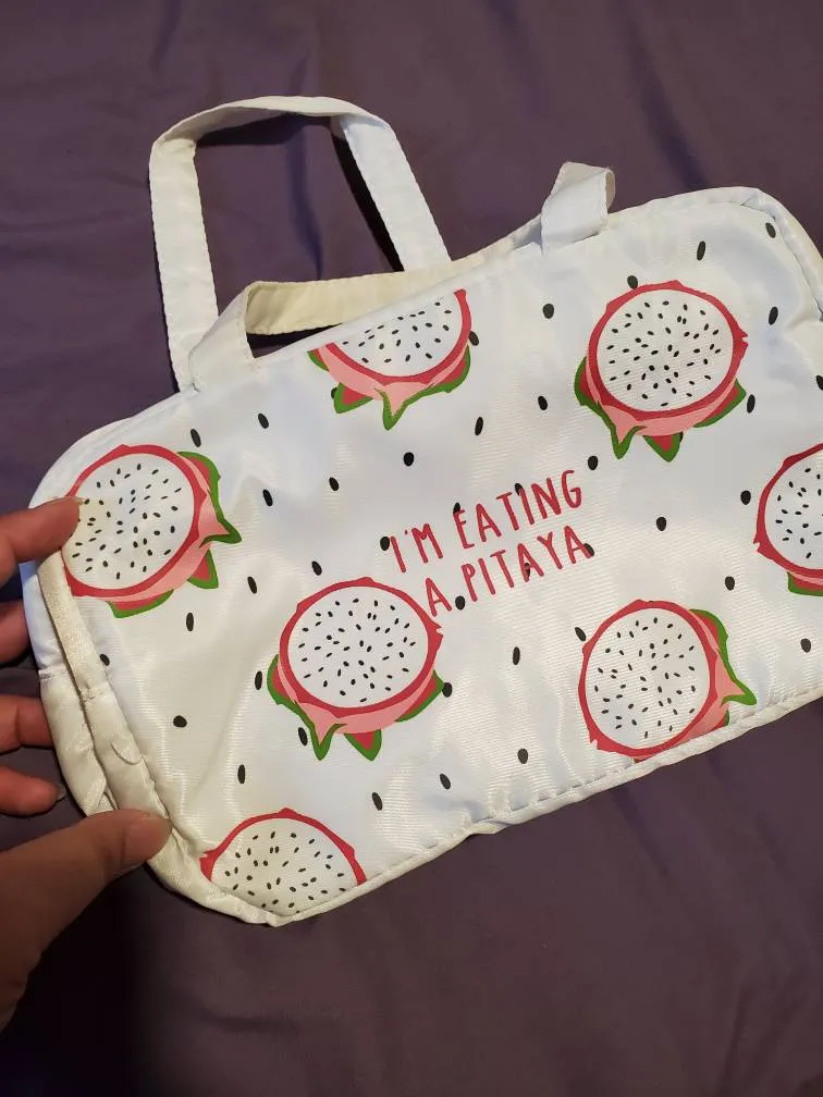 Dragonfruit Insulated Lunch Bag photo 1