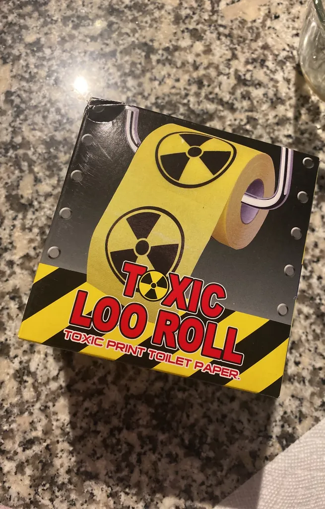 Gag Gift - Toxic Toilet Paper photo 1