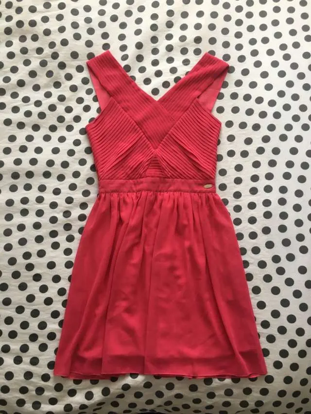 Pink Chiffon Dress photo 1