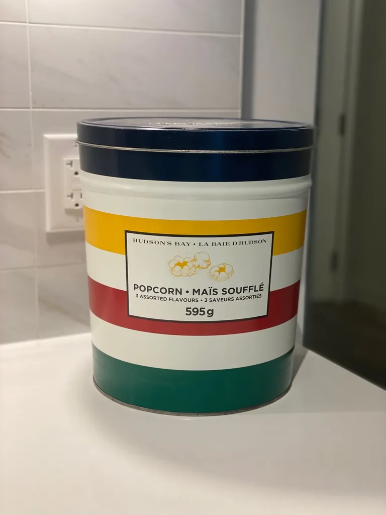 Giant Hudson’s Bay Popcorn Bucket photo 1