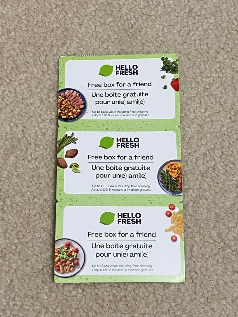 HelloFresh Free Box photo 1