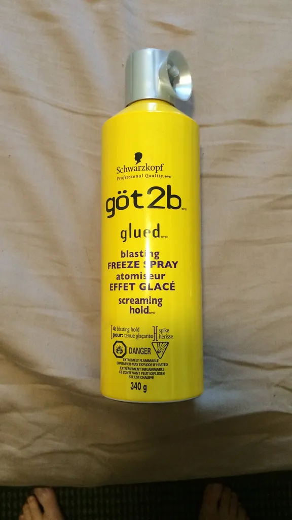 1/3 Can Of Extreme Hold Hair Spray photo 1