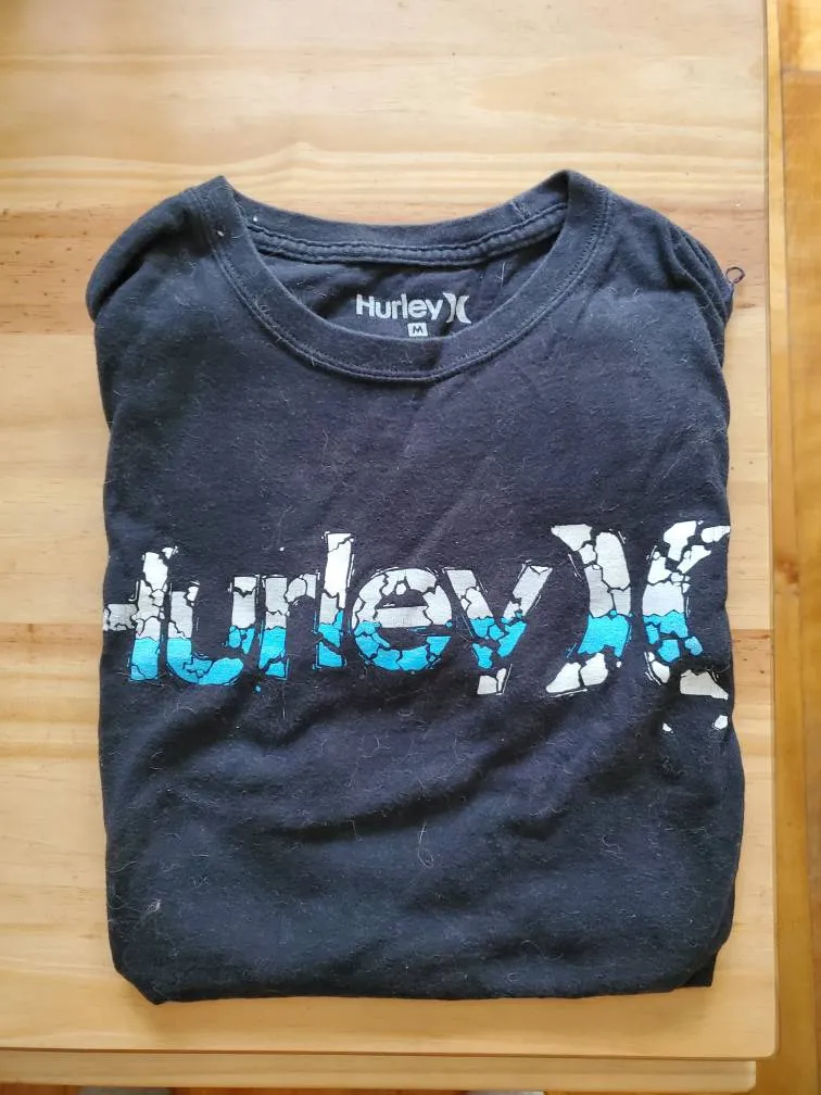 Black "Hurley" T-Shirt photo 1