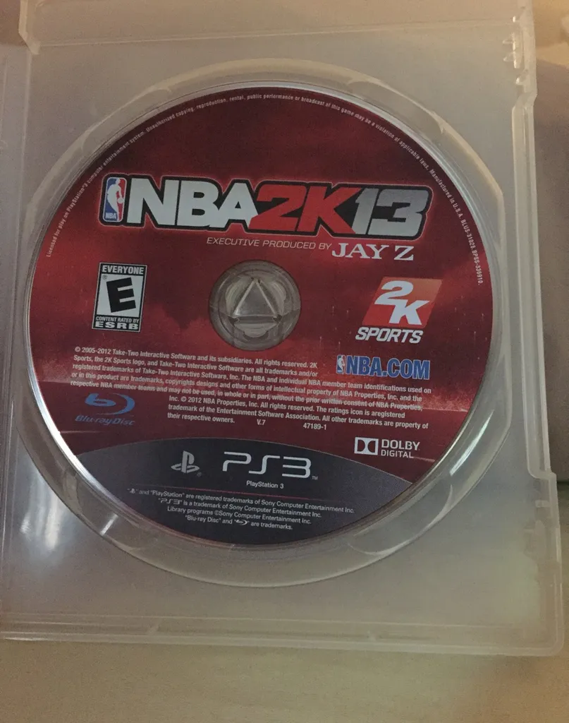 PlayStation 3 ( NBA2K13 ) photo 1