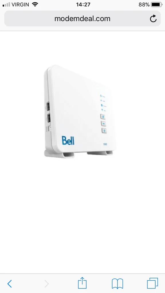 New - Bell Modem Sagemcom Home Hub 1000 photo 1