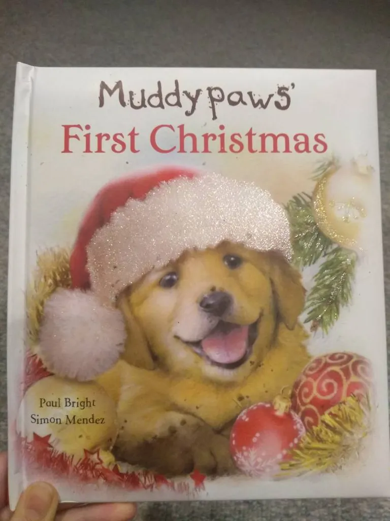 Picture Book  Muddy Paws First Christmas photo 1
