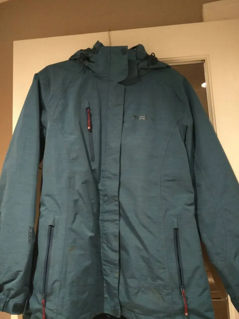 3 In 1 Women's Rain Jacket Size 8 photo 1