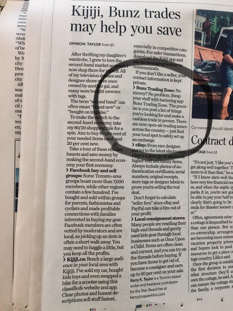 We’re In A Newspaper Again! photo 1