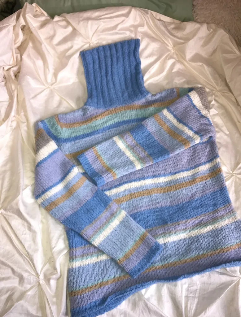 cutest turtleneck sweater photo 1