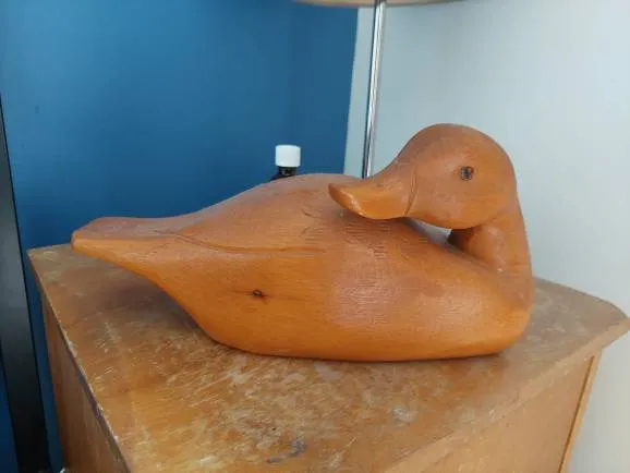 Wooden Duck Carving photo 1