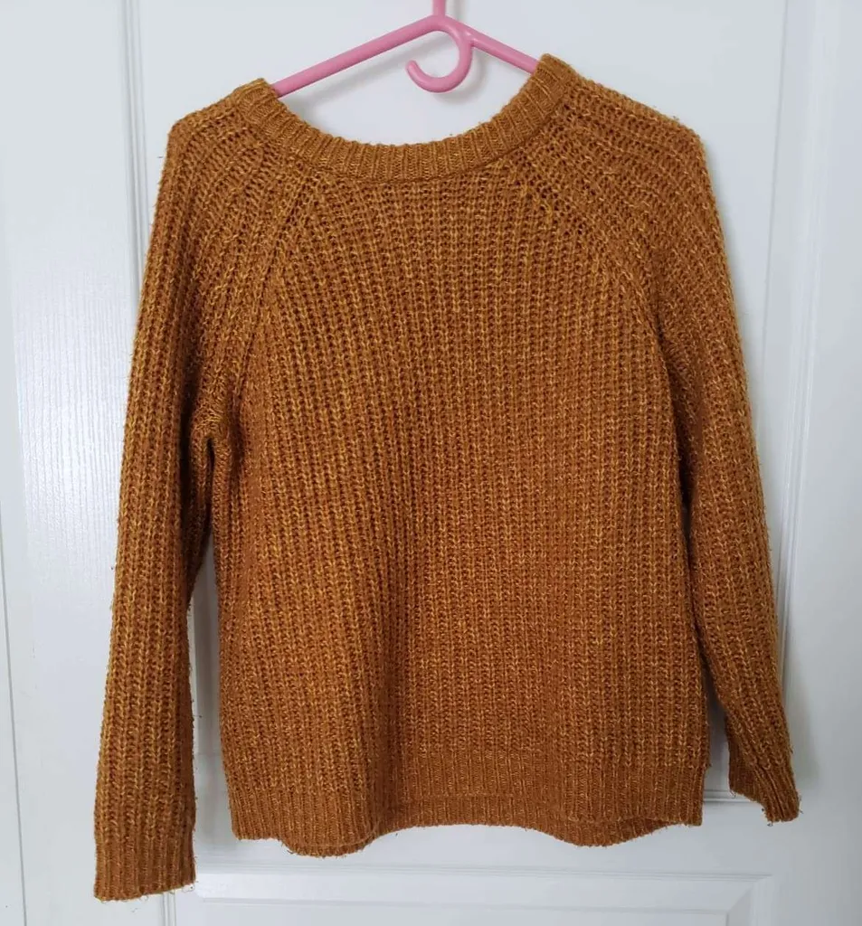 Joe Fresh Burnt Orange Sweater photo 1
