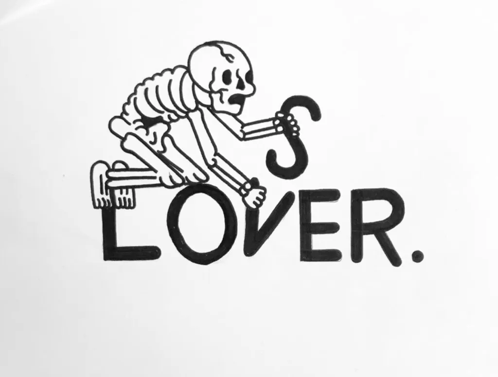 Loser In Love 9x12 Screenprint photo 1