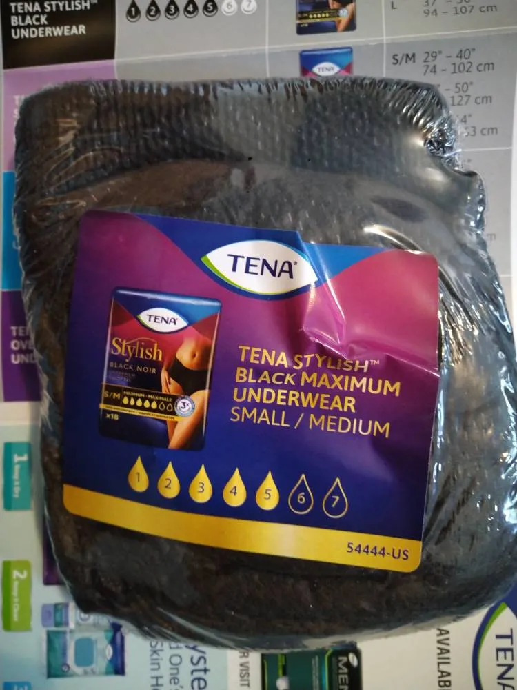 TENA black Women Underwear S/M photo 1