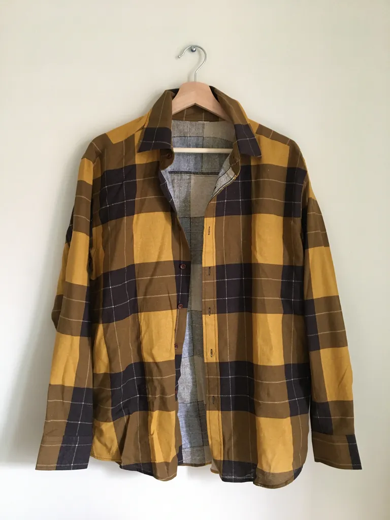 Unisex Plaid Shirt photo 1