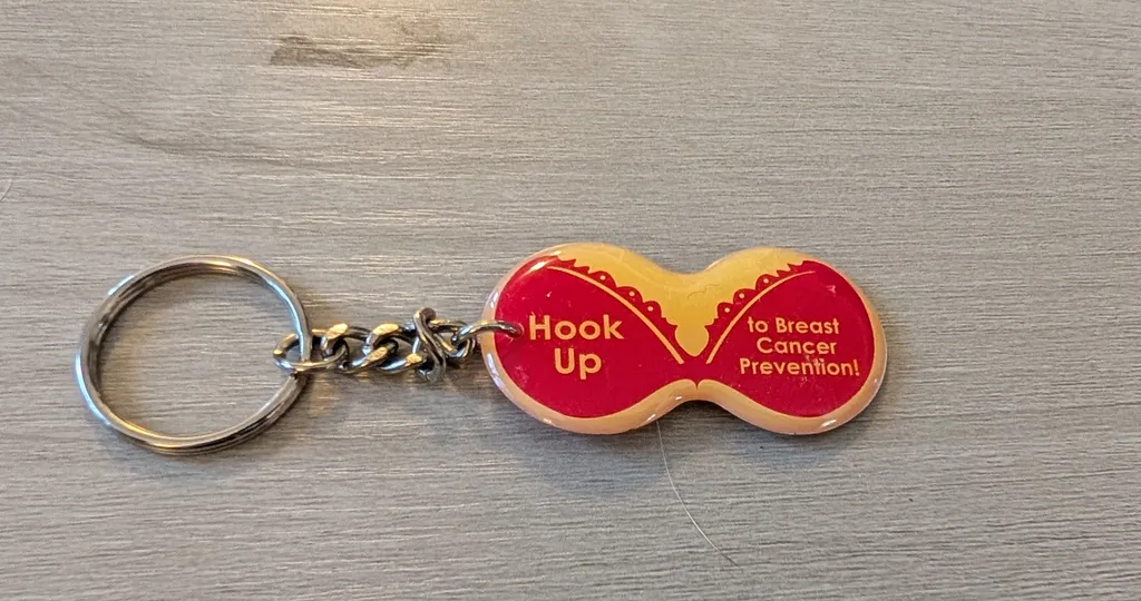 Breast Cancer Prevention Keychain photo 1