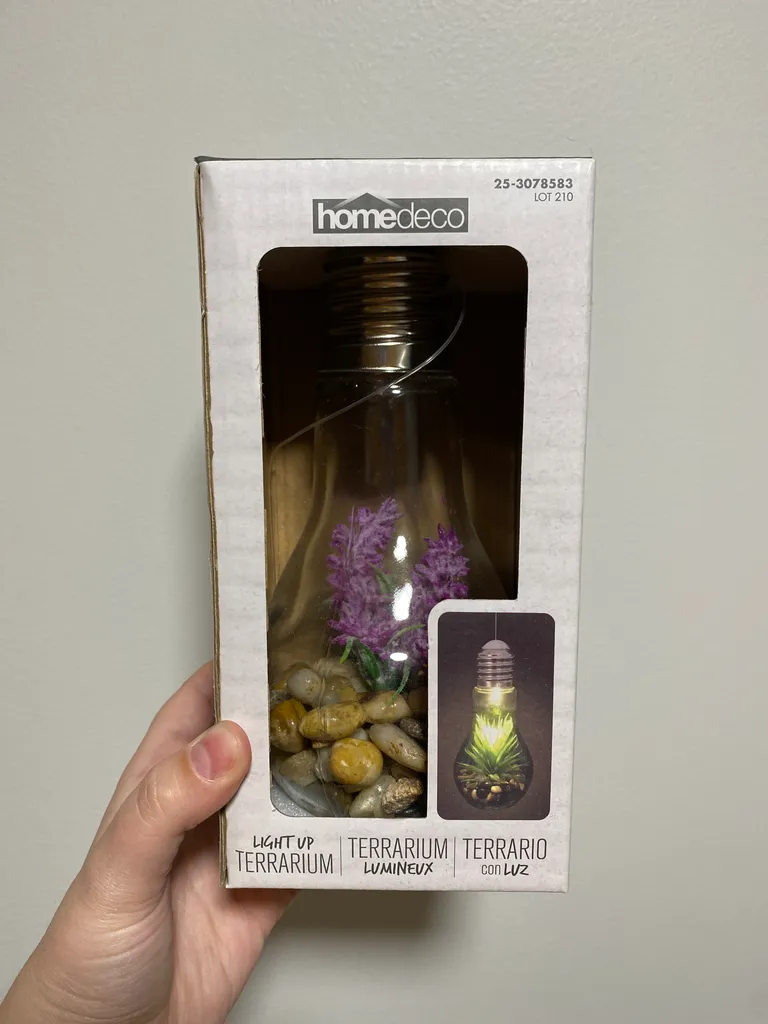 BN light up terrarium  photo 1
