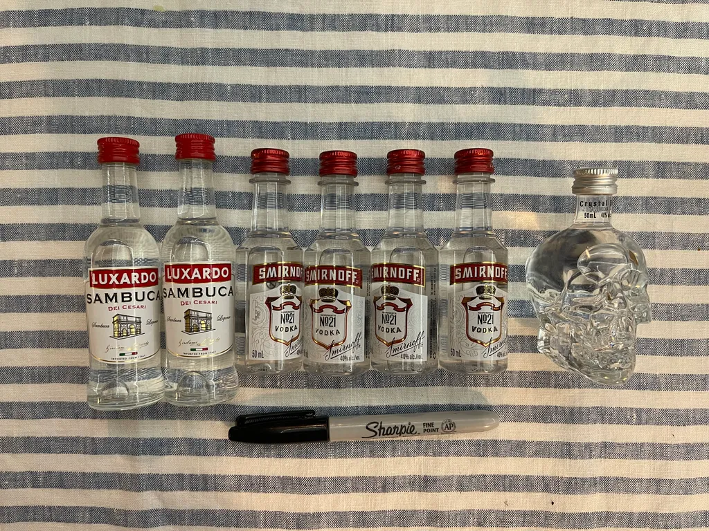 Smirnoff Vodka and Sambuca photo 1