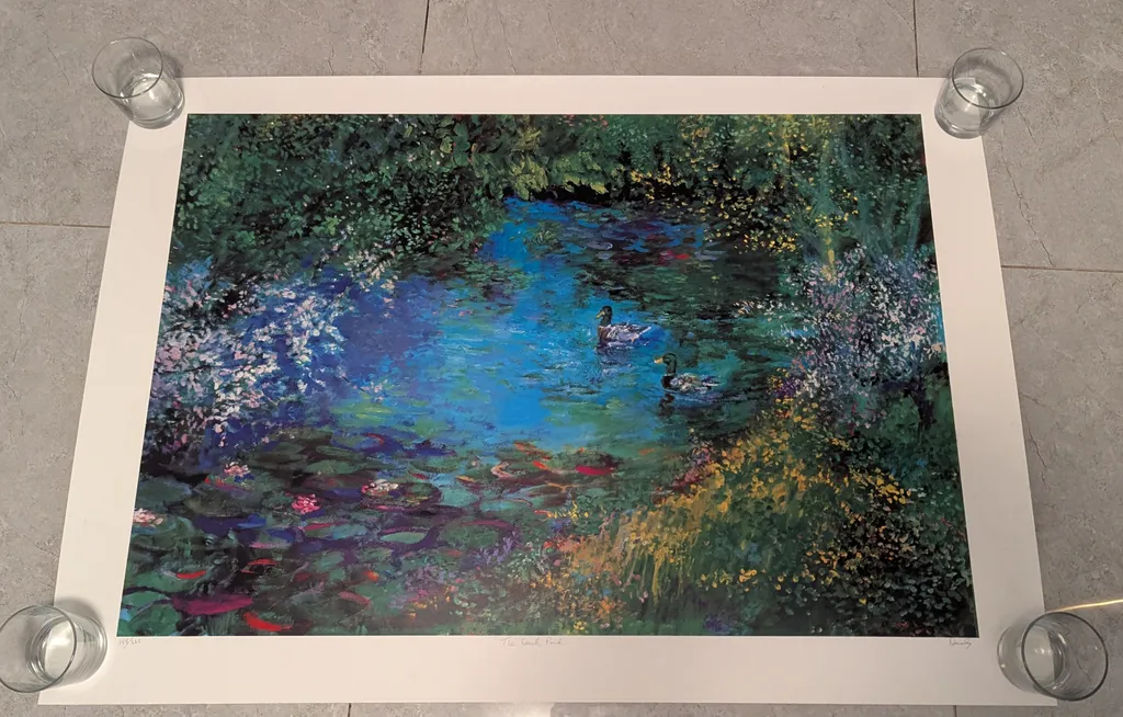 Claude Monet Print - The Duck Pond photo 1