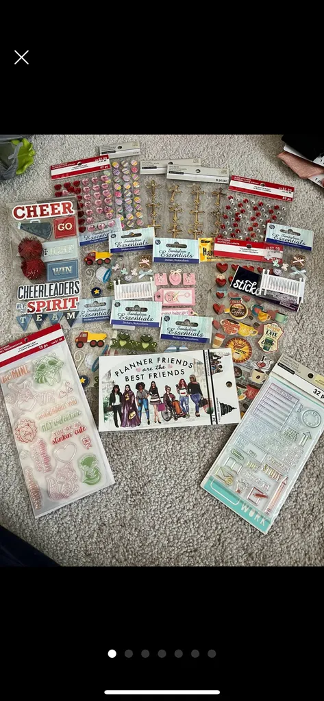 Scrapbooking stickers and stamp templates  photo 1