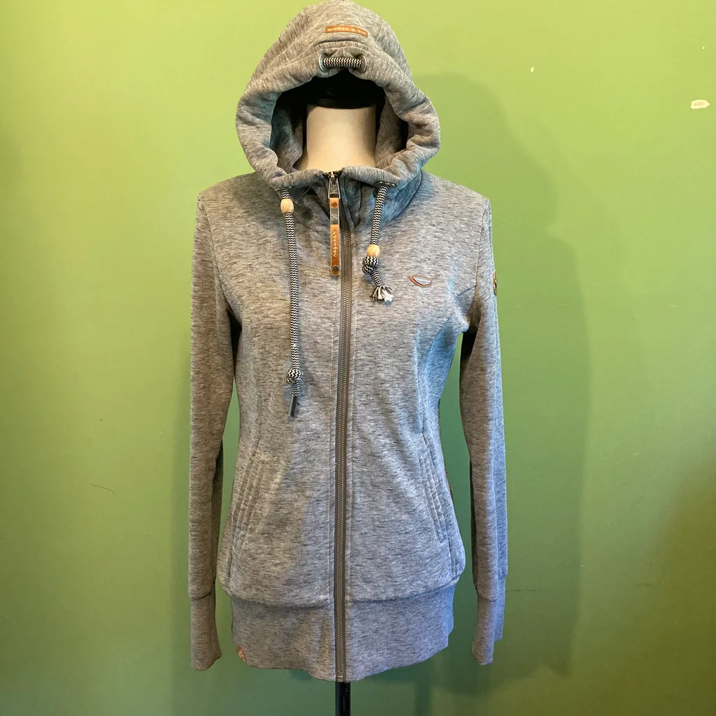 RAGWEAR GREY MEDIUM HOODIE  photo 1