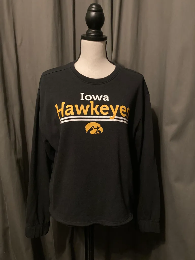 IOWA Hawk Eyes Jersey size small  photo 1