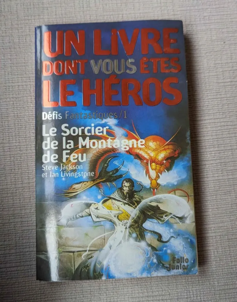 French Book - Le Sorcier de la Montagne de Feu photo 1