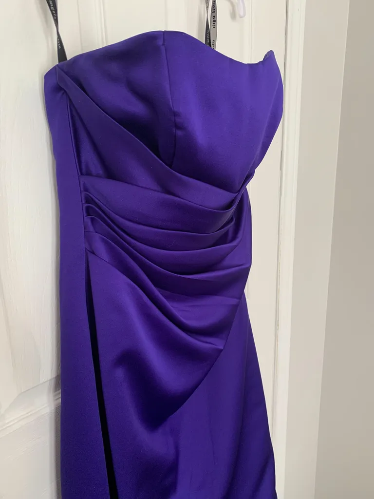 Free Purple bridesmaid dress photo 1