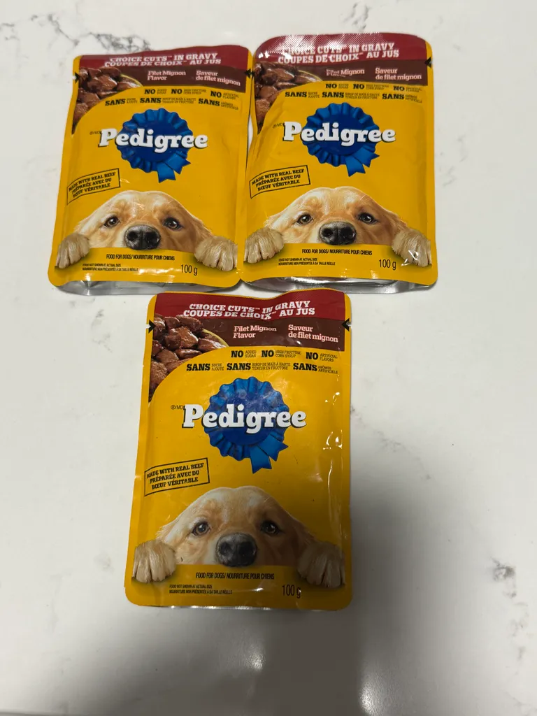 Pedigree Filet Mignon flavor  photo 1