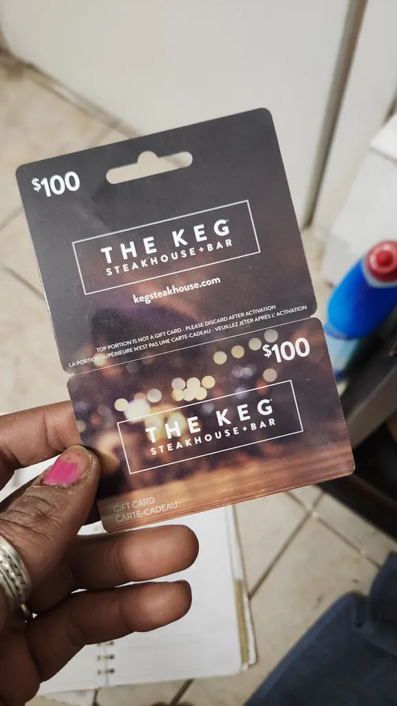The keg gift card  photo 1