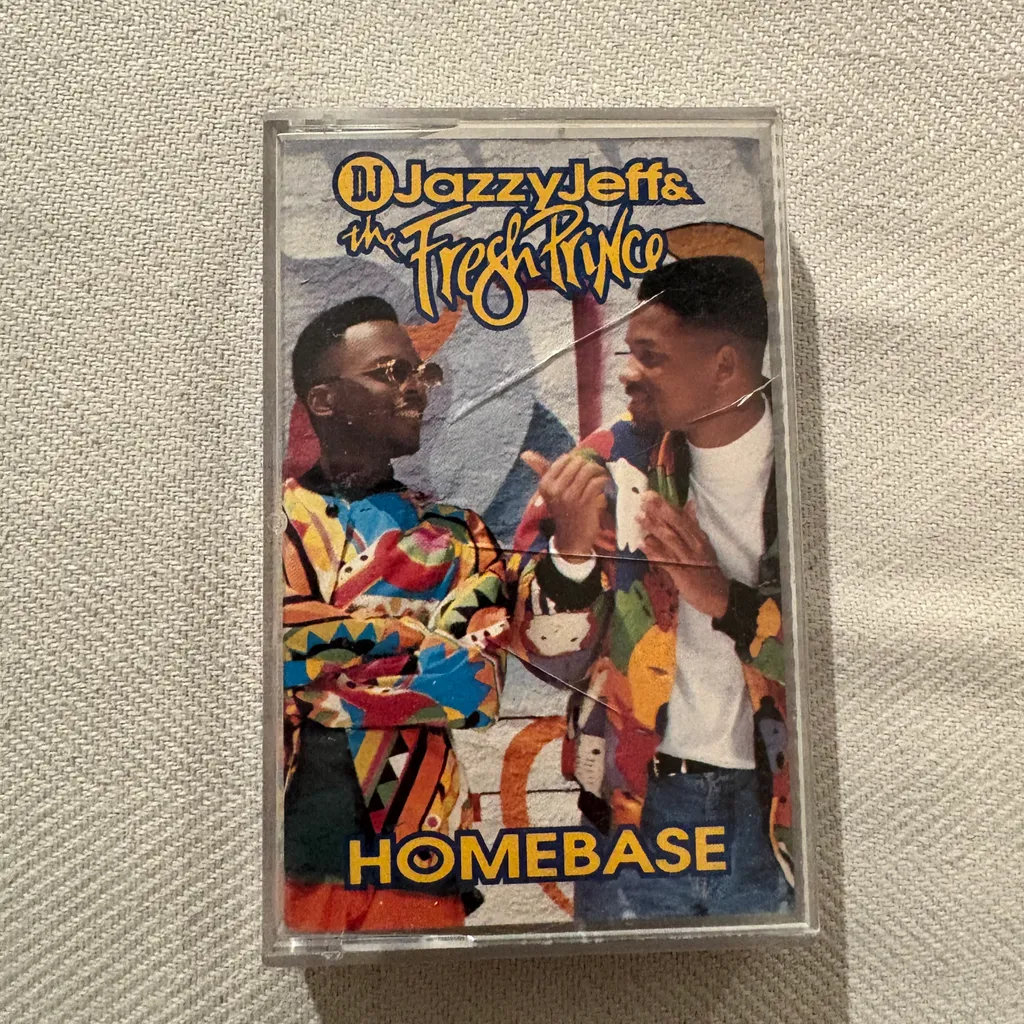 Dj jazzy Jeff fresh prince Bel-Air Homebase cassette tape music photo 1
